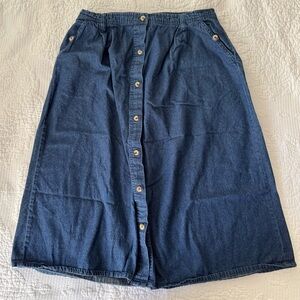 Anthony Richards Vintage Denim Skirt Women’s Size 16W